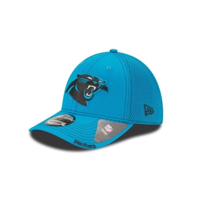 Blue Carolina Panthers Hat - New Era NFL Neo 39THIRTY Stretch Fit Caps USA5382967